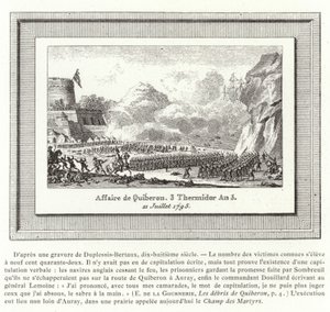 Batalha de Quiberon, França, 21 de julho de 1795